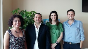 da sin. Linda Andresano, Giuseppe Pasquile, Anna Petta, Fabio Clarizia